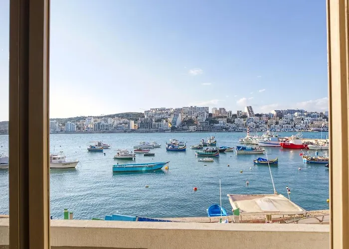 Unique Xemxija Bay 2bedroom, 5m To Sea St Paul's Bay