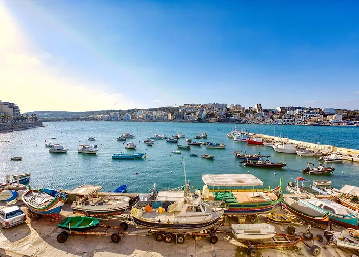 Apartament Unique Xemxija Bay 2bedroom, 5m To Sea