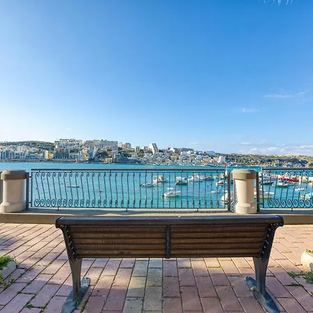 Unique Xemxija Bay 2bedroom, 5m To Sea