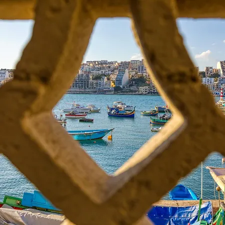 Unique Xemxija Bay 2bedroom, 5m To Sea خليج سانت بول