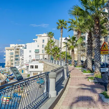 Unique Xemxija Bay 2bedroom, 5m To Sea * San Pawl il-Baħar