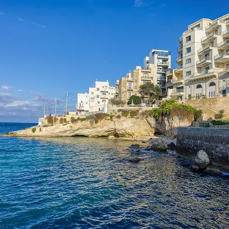 Unique Xemxija Bay 2bedroom, 5m To Sea Lejlighed *