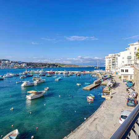Unique Xemxija Bay 2bedroom, 5m To Sea * خليج سانت بول
