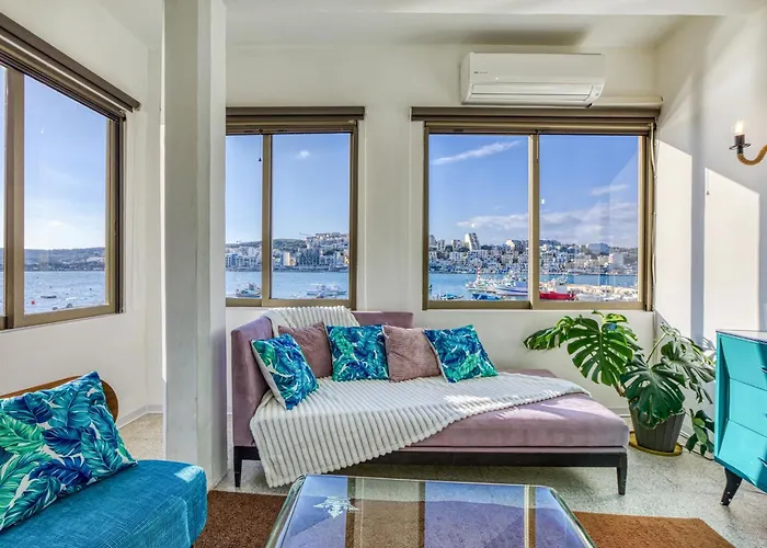 Unique Xemxija Bay 2bedroom, 5m To Sea