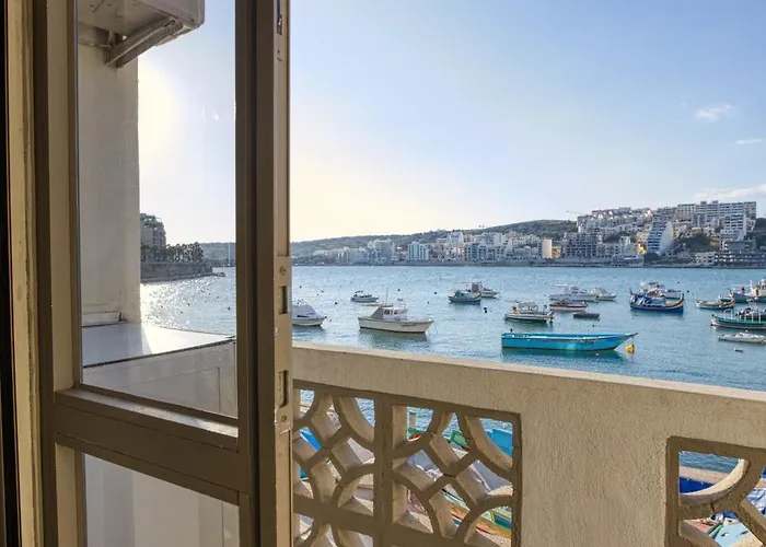 Unique Xemxija Bay 2bedroom, 5m To Sea *