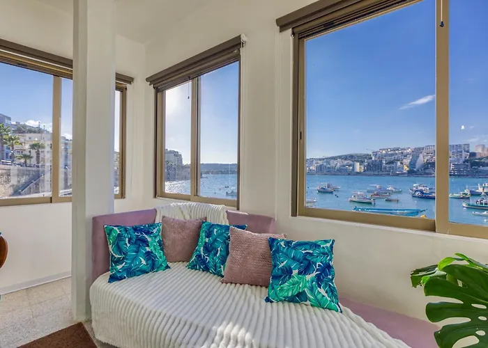 Unique Xemxija Bay 2bedroom, 5m To Sea