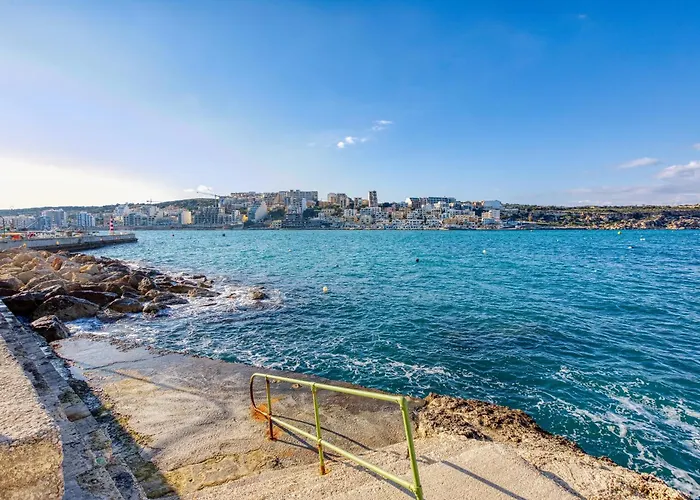 Unique Xemxija Bay 2bedroom, 5m To Sea *